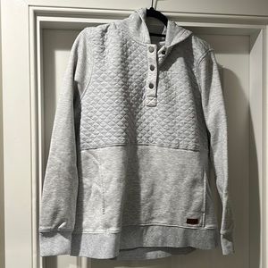•L.L. Bean• Quilted Hoodie Sweatshirt